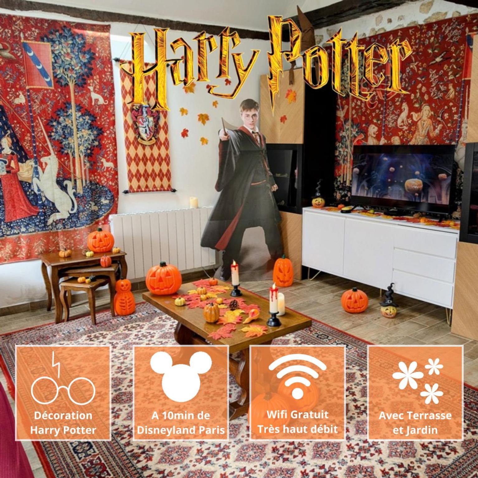 La Demeure Des Maraudeurs -10Min Disney-Jardin & Bbq Villiers-sur-Morin Dış mekan fotoğraf